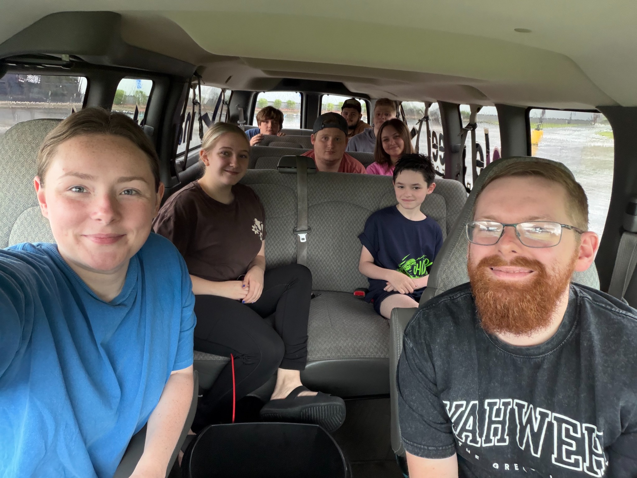 Element 412 group riding together on a trip