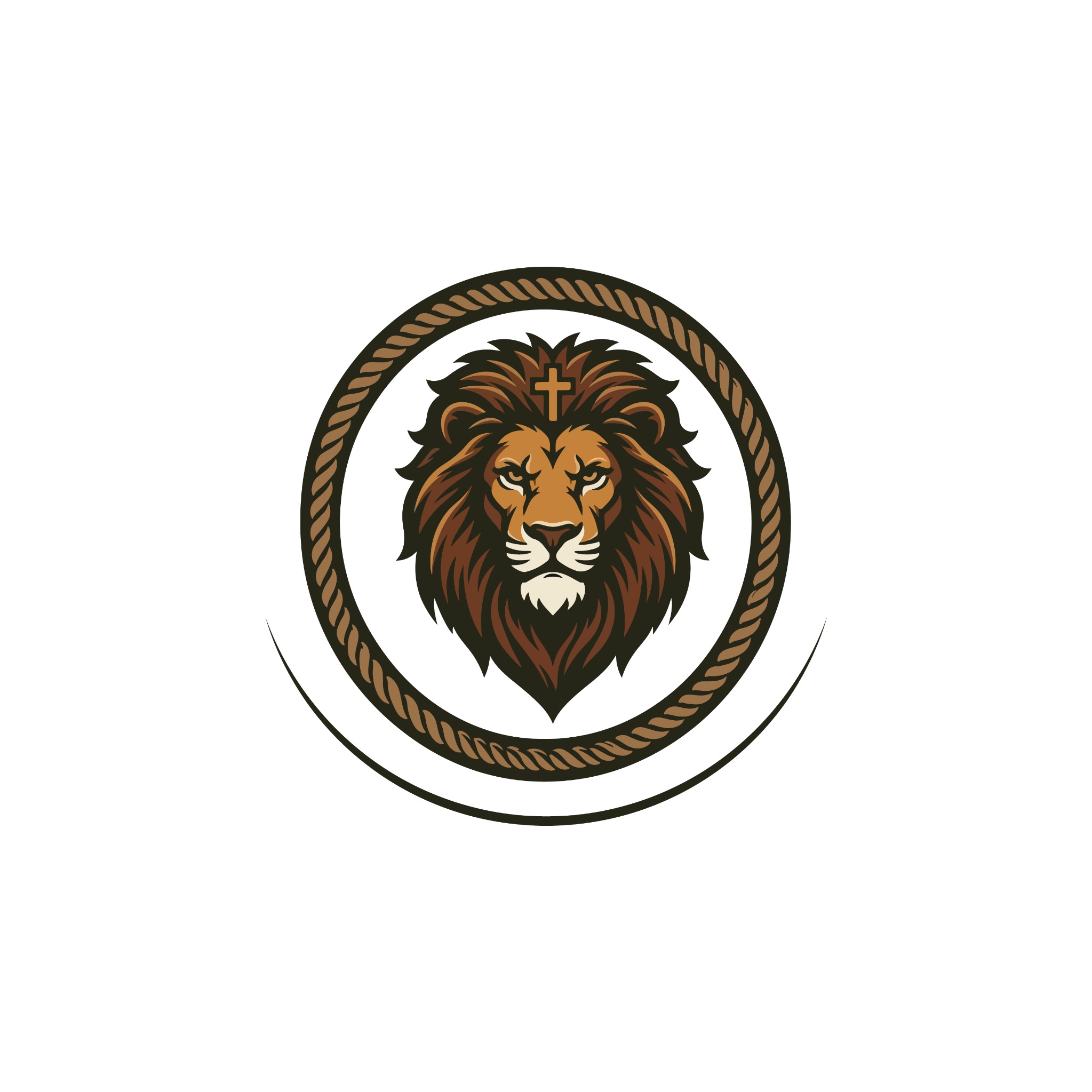 Element 412 lion emblem with a cross